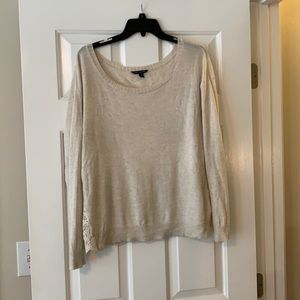 American Eagle Top With Lace Back